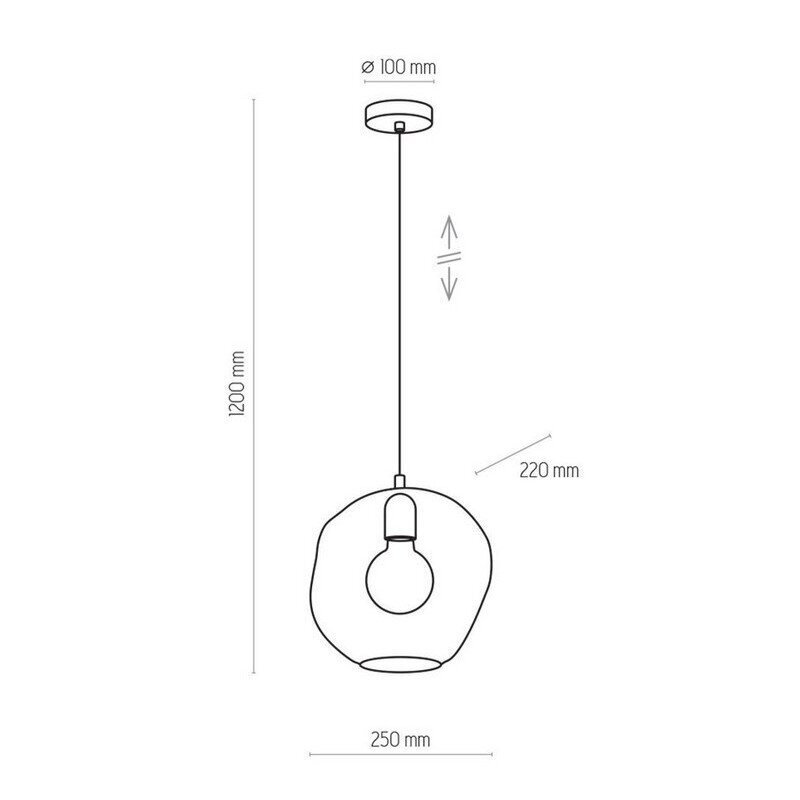 Piekaramā lampa TK Lighting Sol 3368 cena un informācija | Piekaramās lampas | 220.lv