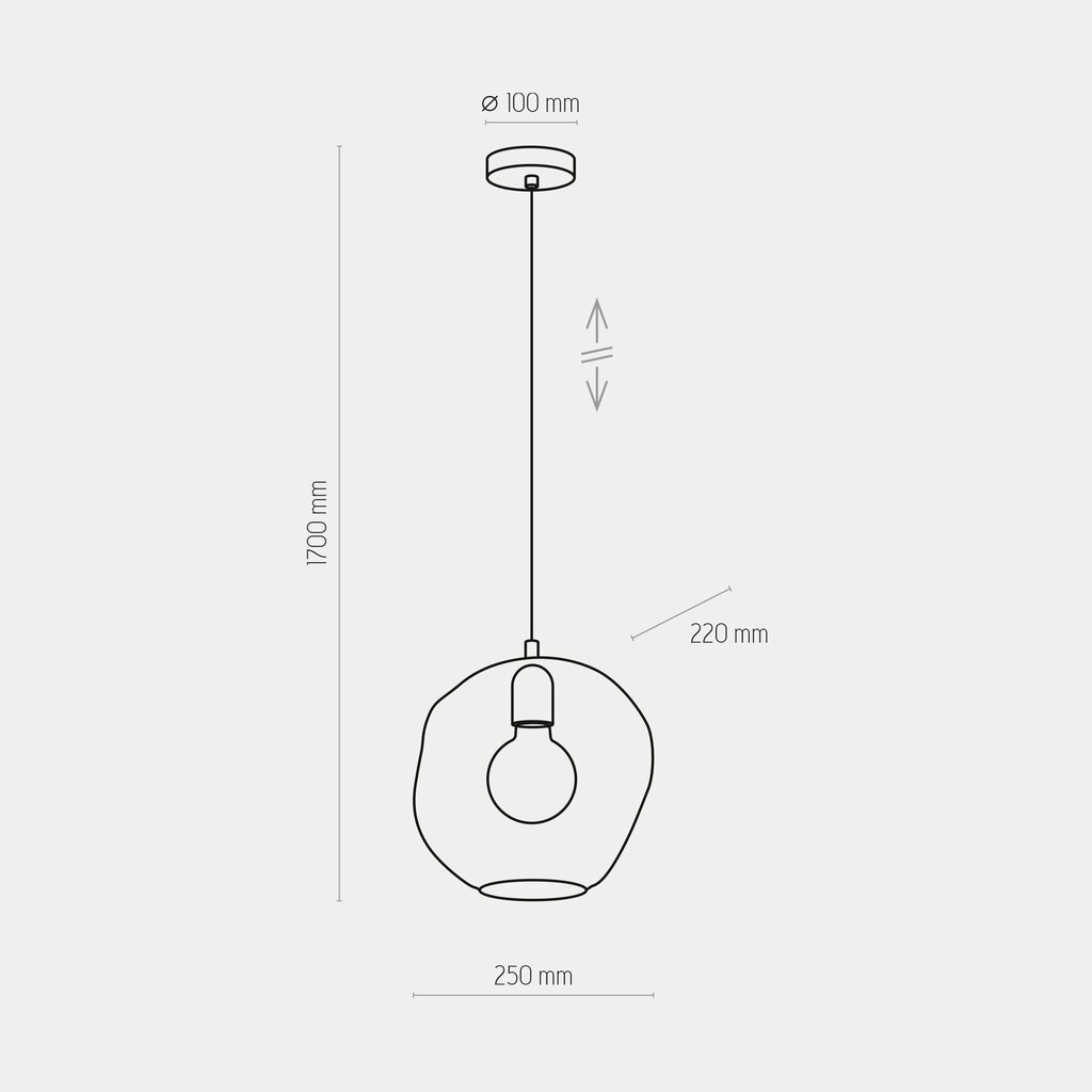 Piekaramā lampa TK Lighting Sol 3368 cena un informācija | Lustras | 220.lv