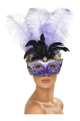 Venēcijas maska, violeta cena un informācija | Karnevāla kostīmi, maskas un parūkas | 220.lv
