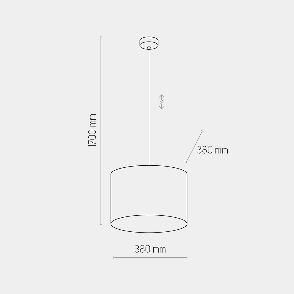 Piekaramā lampa TK Lighting Tercino 380 6169 cena un informācija | Lustras | 220.lv