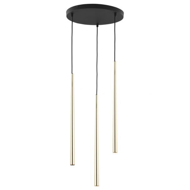 Piekaramā lampa TK Lighting Piano Gold 6421 cena un informācija | Lustras | 220.lv