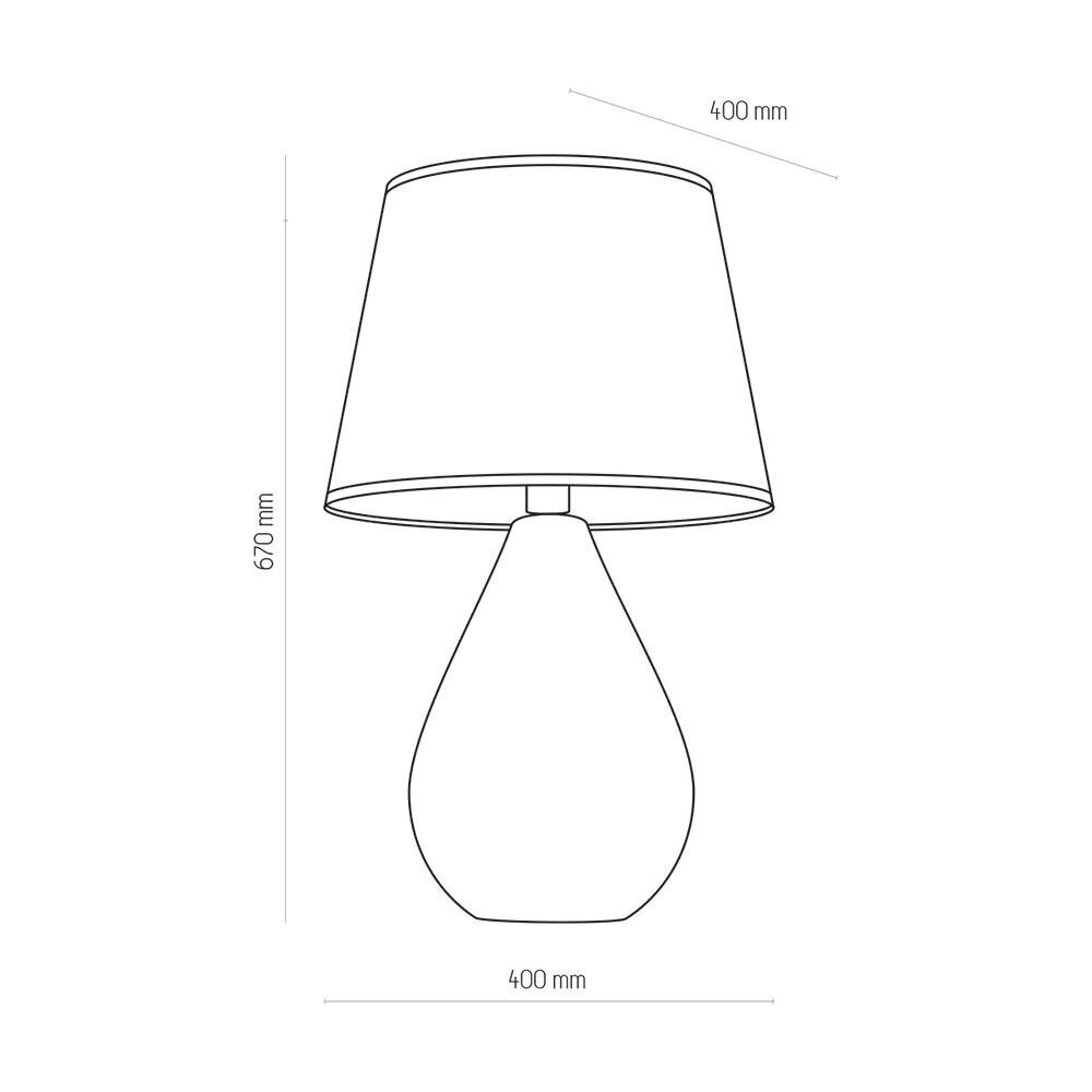 Galda lampa TK Lighting Lacrima 5453 cena un informācija | Galda lampas | 220.lv