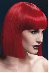 Красный парик Lola цена и информация | Карнавальные костюмы, парики и маски | 220.lv