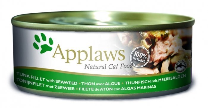 APPLAWS TUNA FILLET WITH SEAWEED KONSERVI 70G KAĶIEM 1009NE-A cena un informācija | Konservi kaķiem | 220.lv