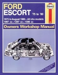 Ford Escort Owner's Workshop Manual: 75-80 цена и информация | Путеводители, путешествия | 220.lv