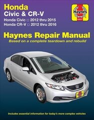 Honda Civic & CR-V (12-16): 2012-16 цена и информация | Путеводители, путешествия | 220.lv