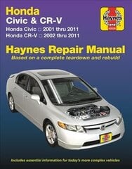 Honda Civic (01-11): Does Not Include Information Specific to Cng or Hybrid Models цена и информация | Путеводители, путешествия | 220.lv