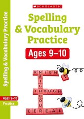 Spelling and Vocabulary Workbook (Ages 9-10), Year 5 cena un informācija | Grāmatas pusaudžiem un jauniešiem | 220.lv