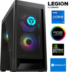 Стационарный компьютер Lenovo Legion T5 i7-11700 32GB 512GB SSD RTX 3070 Windows 11 цена и информация | Стационарные компьютеры | 220.lv