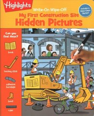 Write-On Wipe-Off My First Construction Site цена и информация | Книги для самых маленьких | 220.lv