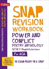 AQA Poetry Anthology Power and Conflict Workbook: Ideal for Home Learning, 2022 and 2023 Exams cena un informācija | Grāmatas pusaudžiem un jauniešiem | 220.lv