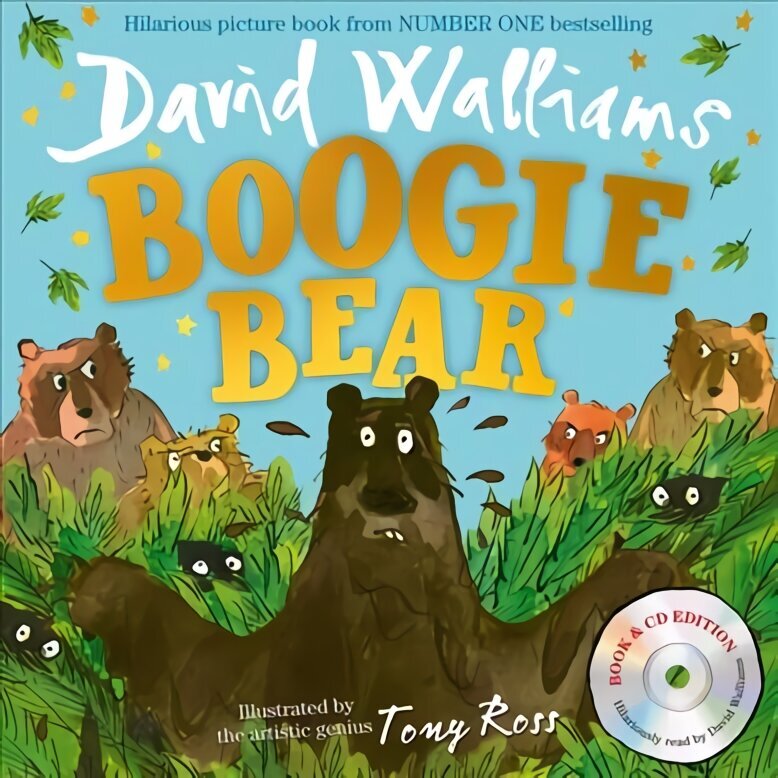 Boogie Bear: Book & CD edition цена и информация | Grāmatas mazuļiem | 220.lv