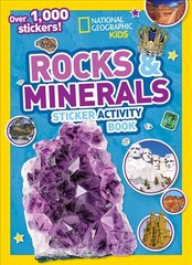 Rocks and Minerals Sticker Activity Book: Over 1,000 Stickers! цена и информация | Книги для малышей | 220.lv
