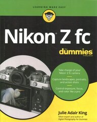 Nikon Z fc For Dummies цена и информация | Книги по фотографии | 220.lv