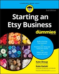 Starting an Etsy Business For Dummies 3rd Edition cena un informācija | Grāmatas par veselīgu dzīvesveidu un uzturu | 220.lv
