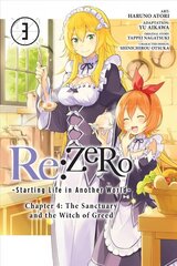 Re:ZERO -Starting Life in Another World-, Chapter 4: The Sanctuary and the Witch of Greed, Vol. 3 цена и информация | Фантастика, фэнтези | 220.lv