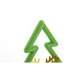 Ziemassvētku rotājums DKD Home Decor LED, zaļš, koka cena un informācija | Ziemassvētku dekorācijas | 220.lv