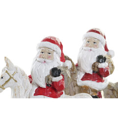 Ziemassvētku rotājumi DKD Home Decor Zirgs, sveķu (2 gab.) (13.5 x 6 x 17 cm) cena un informācija | Ziemassvētku dekorācijas | 220.lv