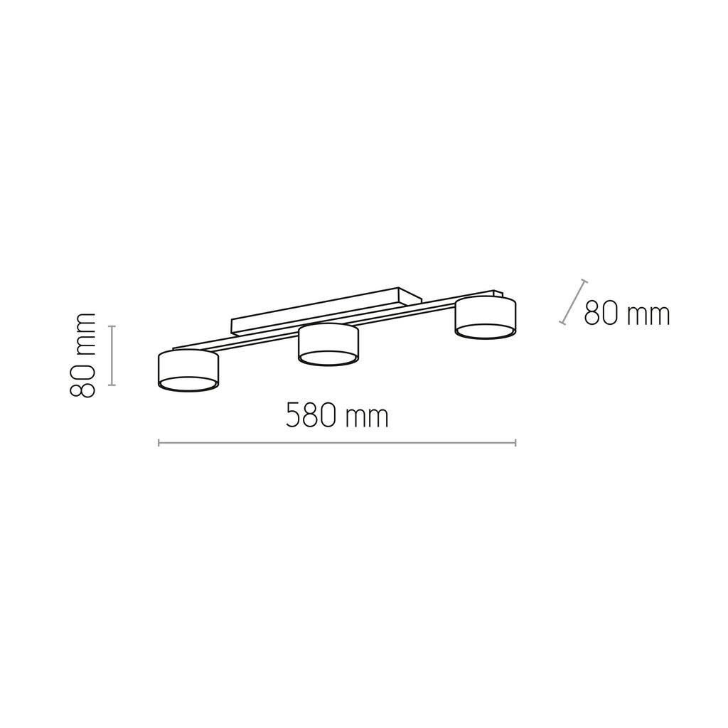 Griestu lampa TK Lighting Dallas gold 6091 цена и информация | Griestu lampas | 220.lv