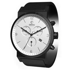 Vīriešu pulkstenis Obaku Denmark V125GBIRB cena un informācija | Vīriešu pulksteņi | 220.lv