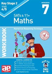 KS2 Maths Year 4/5 Workbook 7: Numerical Reasoning Technique cena un informācija | Grāmatas pusaudžiem un jauniešiem | 220.lv