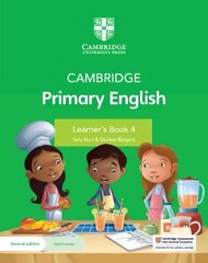 Cambridge Primary English Learner's Book 4 with Digital Access (1 Year) 2nd Revised edition цена и информация | Книги для подростков и молодежи | 220.lv