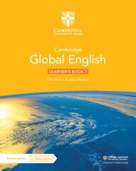 Cambridge Global English Learner's Book 7 with Digital Access (1 Year): for Cambridge Lower Secondary English as a Second Language 2nd Revised edition cena un informācija | Grāmatas pusaudžiem un jauniešiem | 220.lv