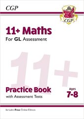 11plus GL Maths Practice Book & Assessment Tests - Ages 7-8 (with Online Edition) cena un informācija | Izglītojošas grāmatas | 220.lv