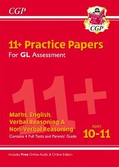 11plus GL Practice Papers Mixed Pack - Ages 10-11 (with Parents' Guide & Online   Edition) цена и информация | Развивающие книги | 220.lv