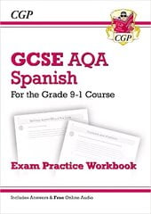 GCSE Spanish AQA Exam Practice Workbook - for the Grade 9-1 Course (includes   Answers) цена и информация | Книги для подростков и молодежи | 220.lv