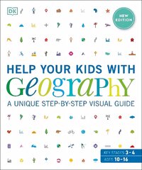 Help Your Kids with Geography, Ages 10-16 (Key Stages 3 & 4): A Unique Step-By-Step Visual Guide цена и информация | Книги для подростков и молодежи | 220.lv