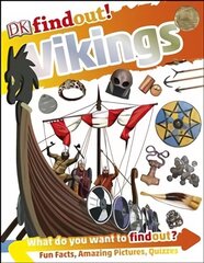 DKfindout! Vikings цена и информация | Книги для подростков и молодежи | 220.lv