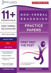 11plus Essentials Non-verbal Reasoning Practice Papers Book 1 cena un informācija | Izglītojošas grāmatas | 220.lv