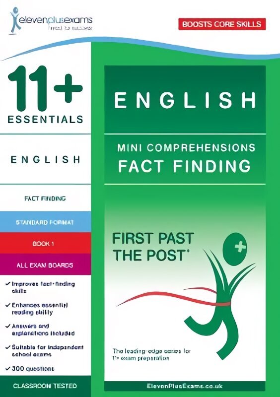 11plus Essentials English: Mini-Comprehensions Fact-Finding Book 2 цена и информация | Svešvalodu mācību materiāli | 220.lv