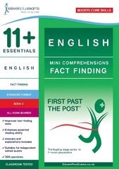 11plus Essentials English: Mini-Comprehensions Fact-Finding Book 1 cena un informācija | Svešvalodu mācību materiāli | 220.lv