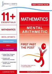 11plus Essentials Mathematics: Mental Arithmetic Book 1 цена и информация | Развивающие книги | 220.lv