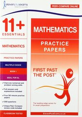 11plus Essentials Mathematics Practice Papers Book 1 cena un informācija | Izglītojošas grāmatas | 220.lv