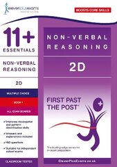 11plusEssentials Non-Verbal Reasoning 2D Book 1 cena un informācija | Izglītojošas grāmatas | 220.lv