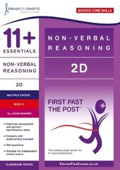 11plus Essentials Non-verbal Reasoning 2D Book 2 cena un informācija | Izglītojošas grāmatas | 220.lv