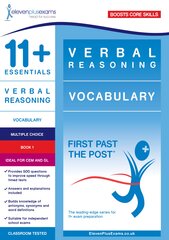 11plus Essentials Verbal Reasoning: Vocabulary Book 1: First Past the Post cena un informācija | Izglītojošas grāmatas | 220.lv