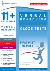 11plus Essentials Verbal Reasoning: Cloze Tests Book 4 цена и информация | Развивающие книги | 220.lv