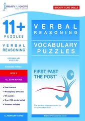 11plus Puzzles Vocabulary Puzzles Book 2 цена и информация | Развивающие книги | 220.lv