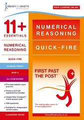 11plus Essentials Numerical Reasoning: Quick-fire Book 2 cena un informācija | Izglītojošas grāmatas | 220.lv