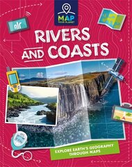 Map Your Planet: Rivers and Coasts cena un informācija | Grāmatas pusaudžiem un jauniešiem | 220.lv