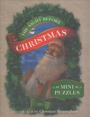 Night Before Christmas Mini Puzzles цена и информация | Книги для детей | 220.lv