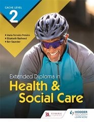 NCFE CACHE Level 2 Extended Diploma in Health & Social Care cena un informācija | Grāmatas pusaudžiem un jauniešiem | 220.lv