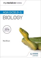 My Revision Notes: AQA GCSE (9-1) Biology cena un informācija | Grāmatas pusaudžiem un jauniešiem | 220.lv