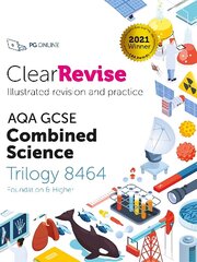 ClearRevise AQA GCSE Combined Science: Trilogy 8464 2021 цена и информация | Книги для подростков и молодежи | 220.lv