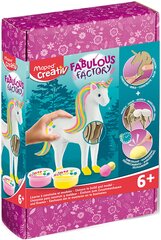 3D puzle ar modelēšanas masu Maped Creativ Fabulous Factory Unicorn cena un informācija | Modelēšanas un zīmēšanas piederumi | 220.lv