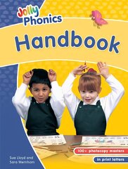 Jolly Phonics Handbook: in Print Letters (British English edition) cena un informācija | Grāmatas pusaudžiem un jauniešiem | 220.lv